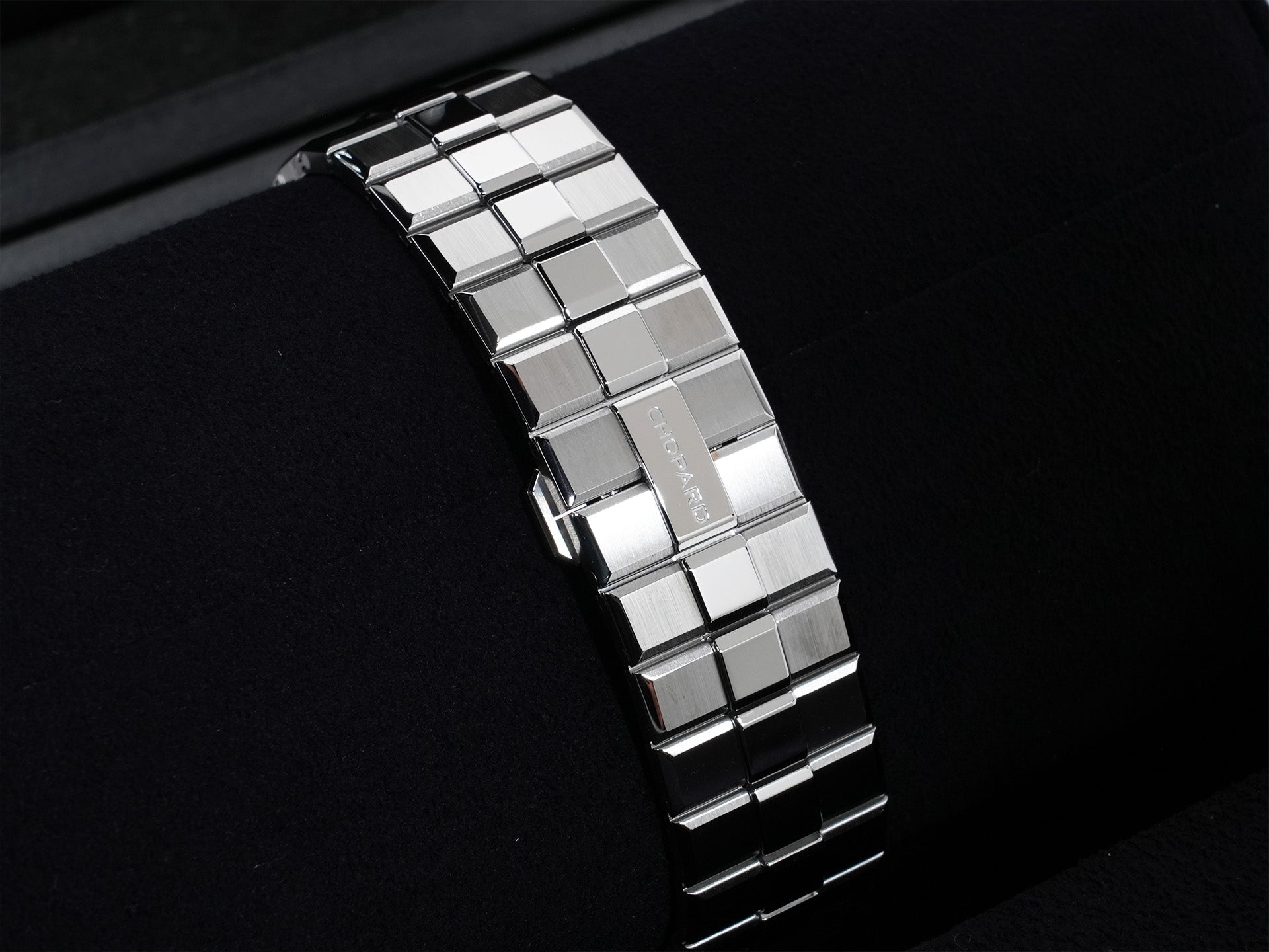 Chopard Alpine Eagle Ref. 298600-3022 Stainless Steel Pink Dial Unused bcot8wyn