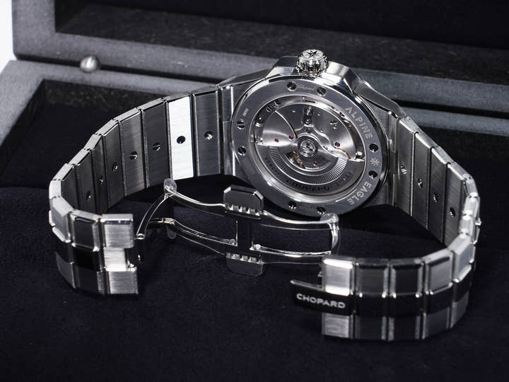 Chopard Alpine Eagle Ref. 298600-3022 Stainless Steel Pink Dial Unused bcot8wyn