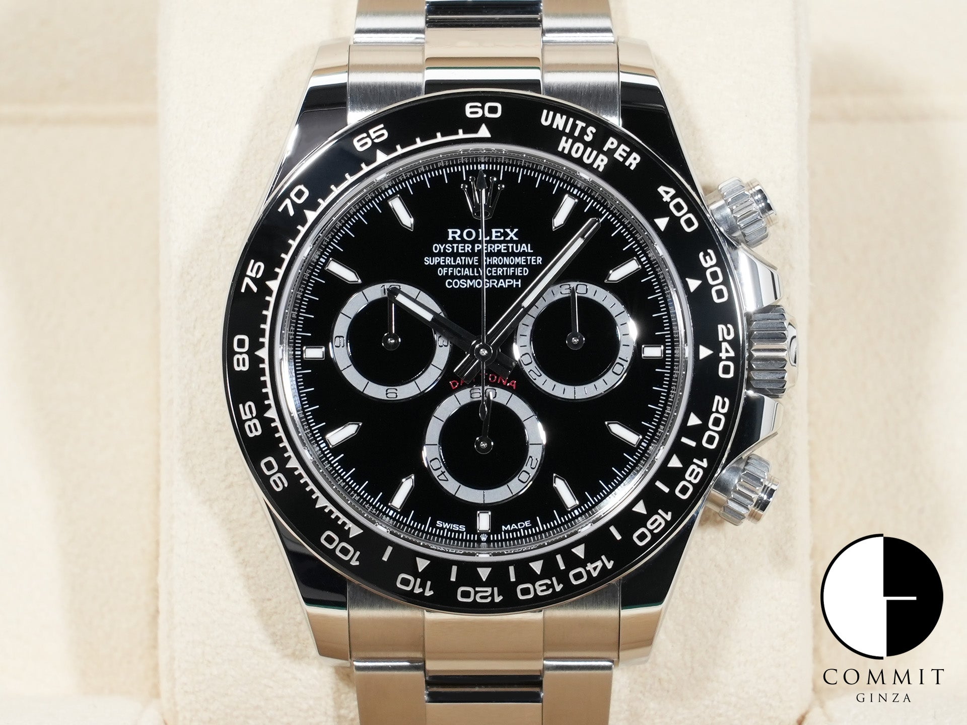 Rolex Daytona Ref. 126500LN Stainless Steel Black Dial Excellent Condition 7mkz4fyp