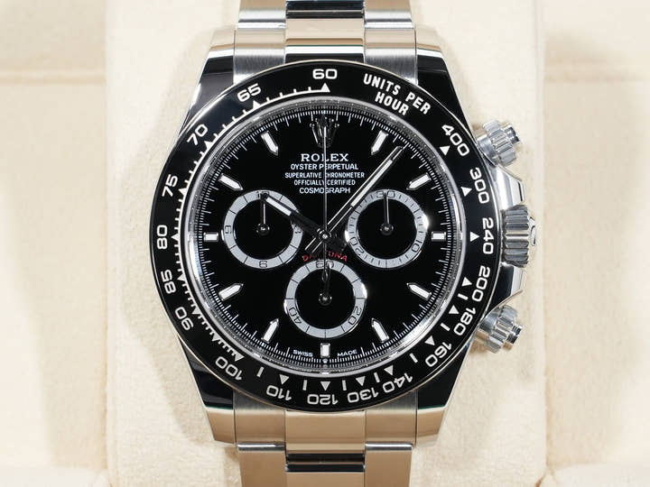 Rolex Daytona Ref. 126500LN Stainless Steel Black Dial Excellent Condition 7mkz4fyp