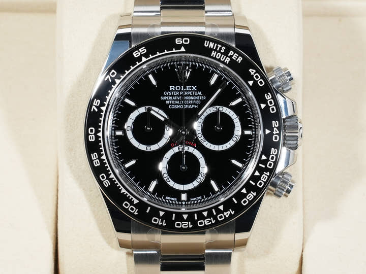 Rolex Daytona Ref. 126500LN Stainless Steel Black Dial Excellent Condition qrrmc227