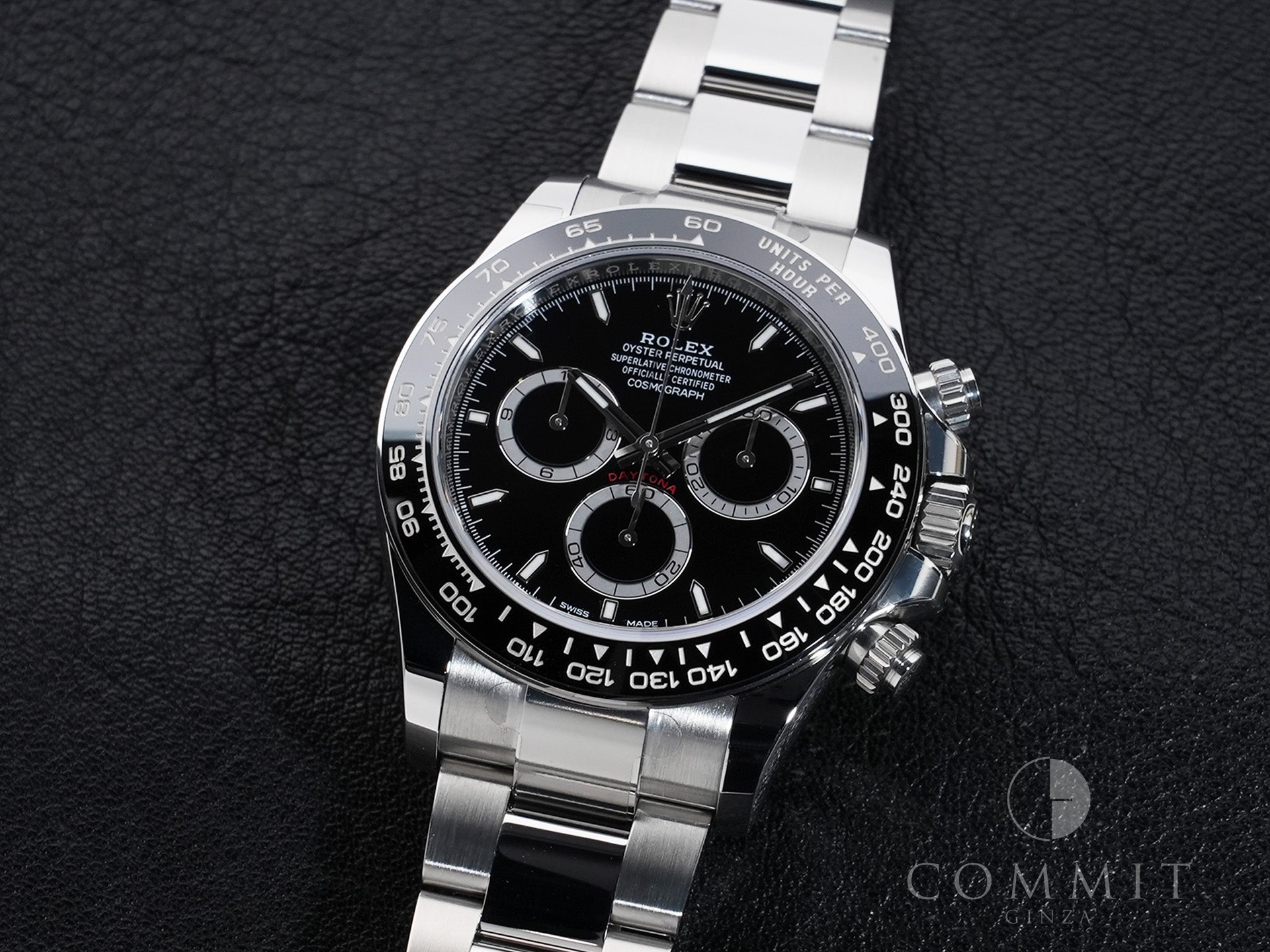 Rolex Daytona Ref. 126500LN Stainless Steel Black Dial Excellent Condition qrrmc227