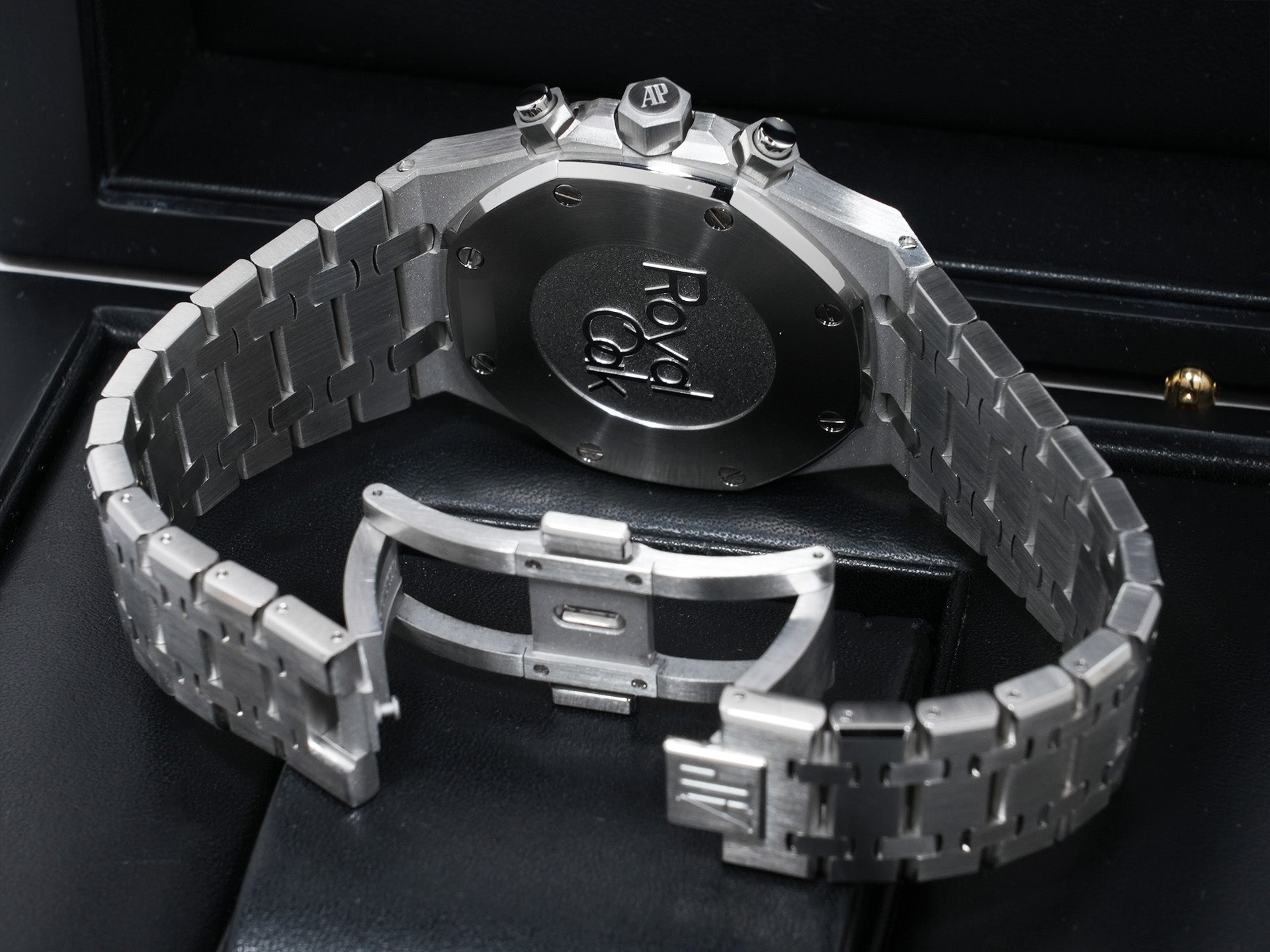 Audemars Piguet Royal Oak Chronograph Ref.26331ST.OO.1220ST.01 Stainless Steel Blue Dial Excellent Condition wxeq6ynq