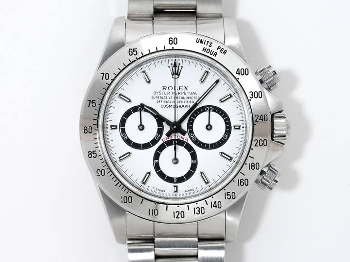 Rolex Daytona El Primero Ref. 16520 Stainless Steel White Dial Excellent Condition tdnyybpn