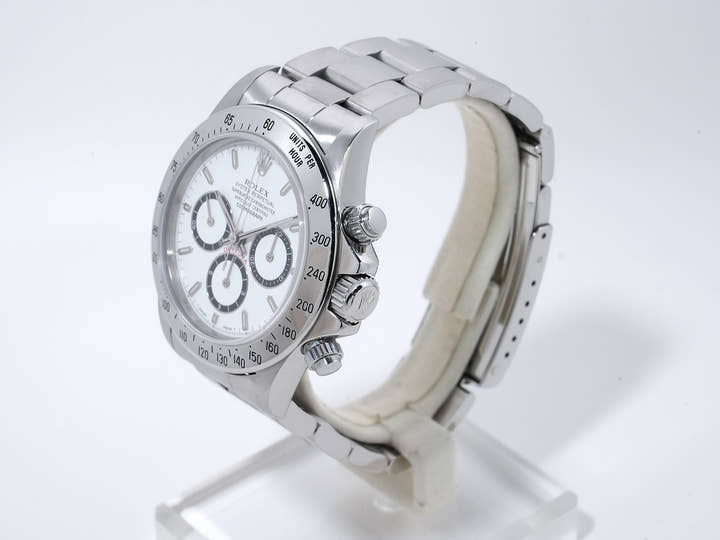 Rolex Daytona El Primero Ref. 16520 Stainless Steel White Dial Excellent Condition tdnyybpn