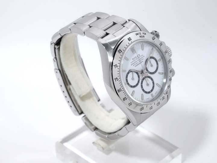 Rolex Daytona El Primero Ref. 16520 Stainless Steel White Dial Excellent Condition tdnyybpn