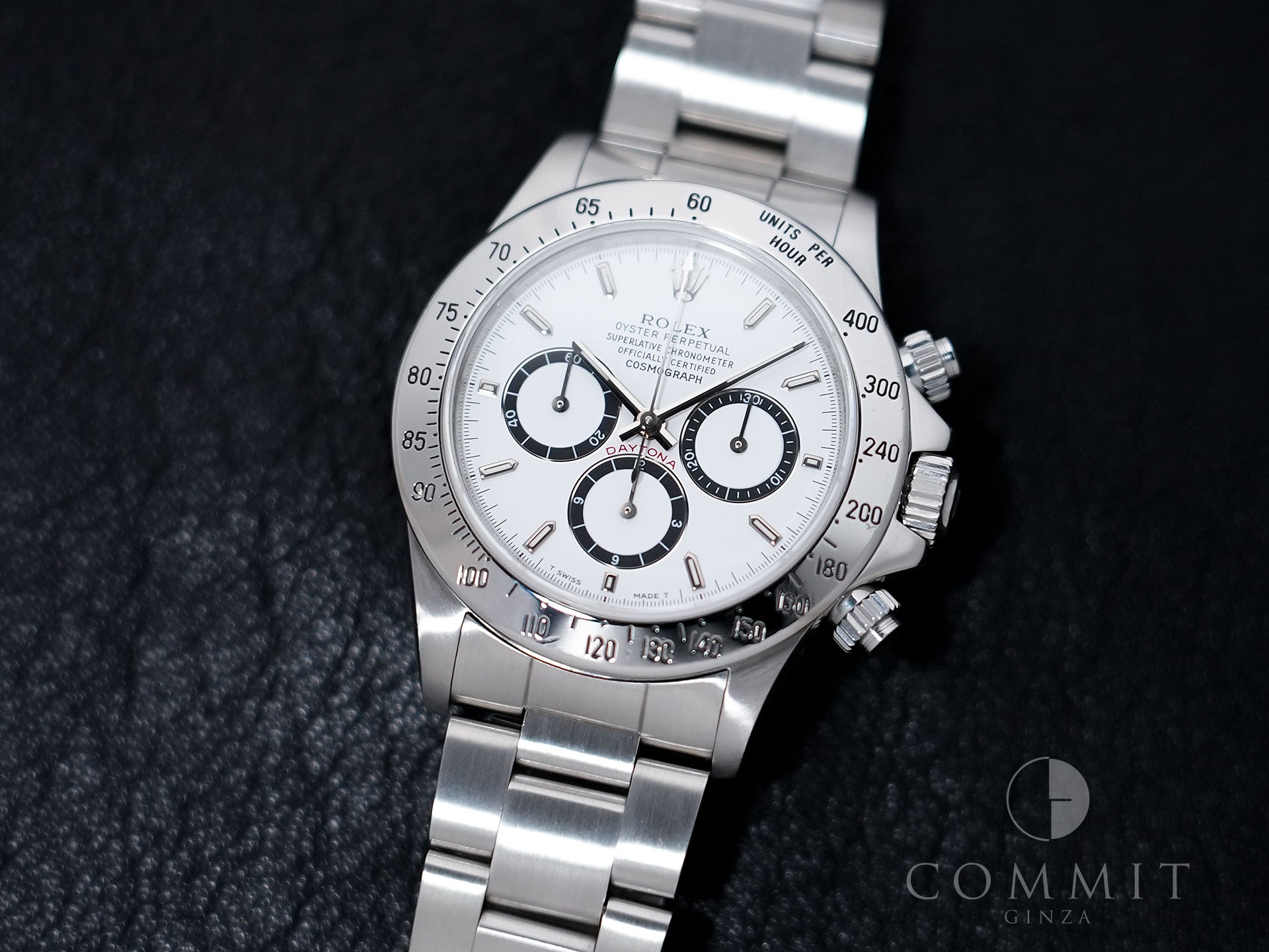 Rolex Daytona El Primero Ref. 16520 Stainless Steel White Dial Excellent Condition tdnyybpn