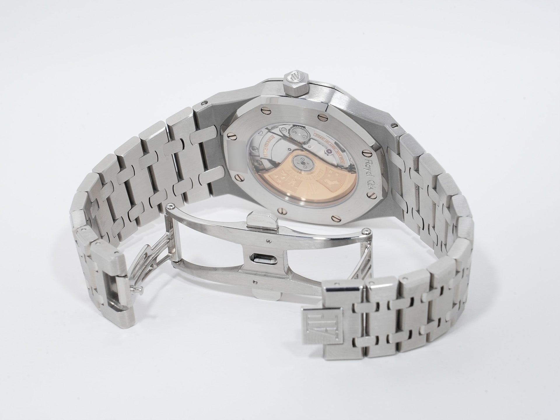 Audemars Piguet Royal Oak Ref.15300ST.OO.1220ST.02 Stainless Steel Blue Dial Excellent Condition 874aofid