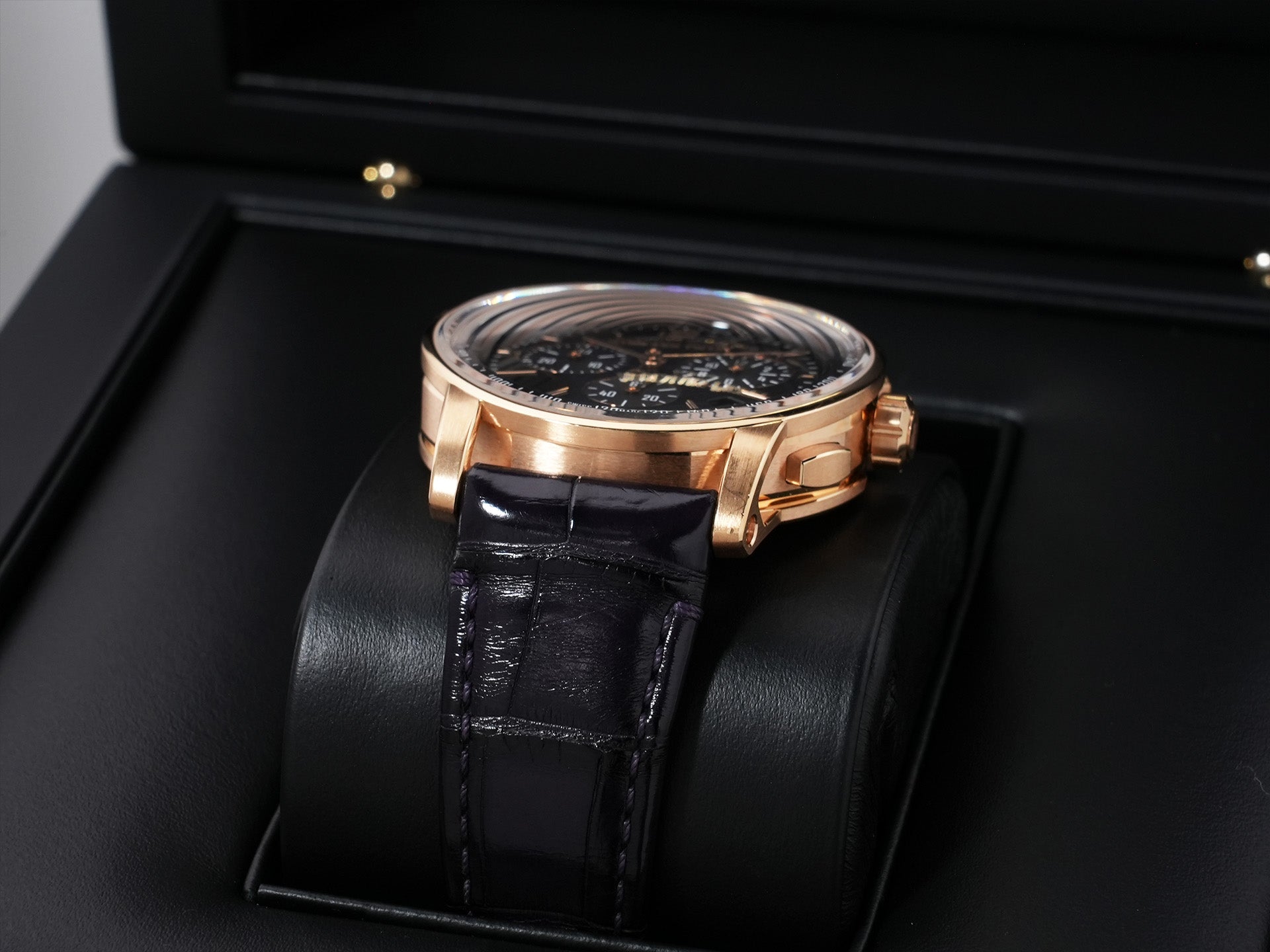 Audemars Piguet CODE 11.59 by Audemars Piguet Chronograph Ref.26393OR.OO.A616CR.01 Pink Gold Purple Dial Excellent Used ig7si4sj