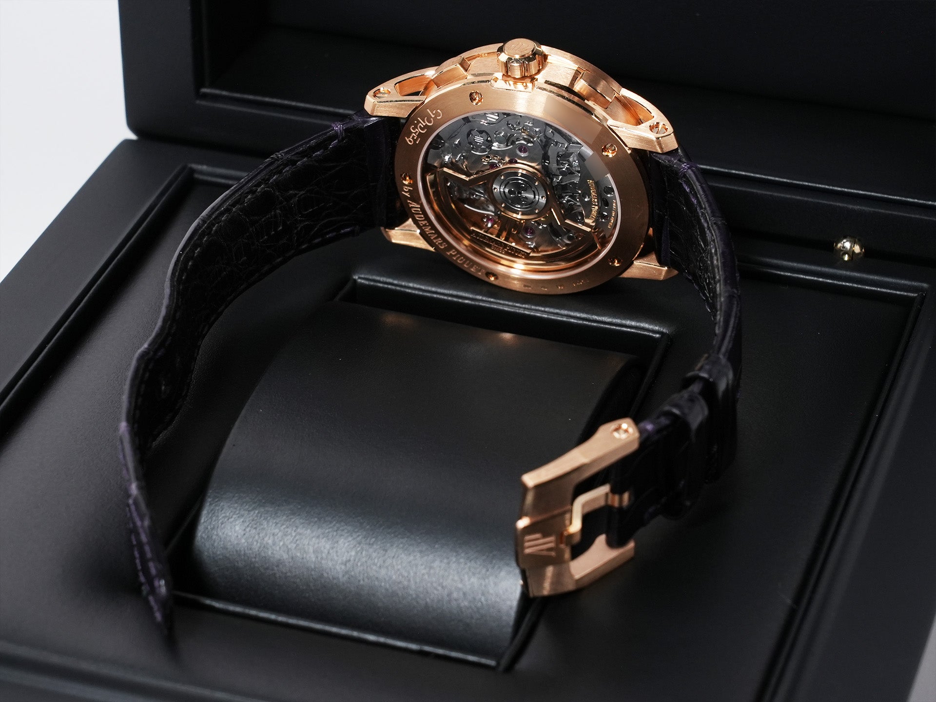 Audemars Piguet CODE 11.59 by Audemars Piguet Chronograph Ref.26393OR.OO.A616CR.01 Pink Gold Purple Dial Excellent Used ig7si4sj