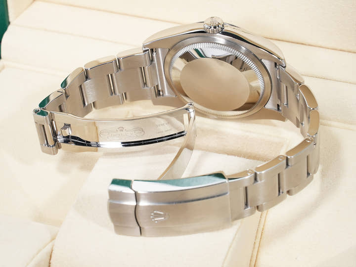 Rolex Oyster Perpetual 36 Ref. 116000 Stainless Steel White Dial Pre-owned jyqt2qrk