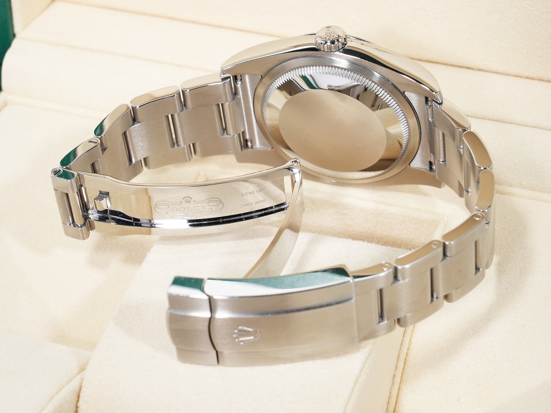 Rolex Oyster Perpetual 36 Ref. 116000 Stainless Steel White Dial Pre-owned jyqt2qrk