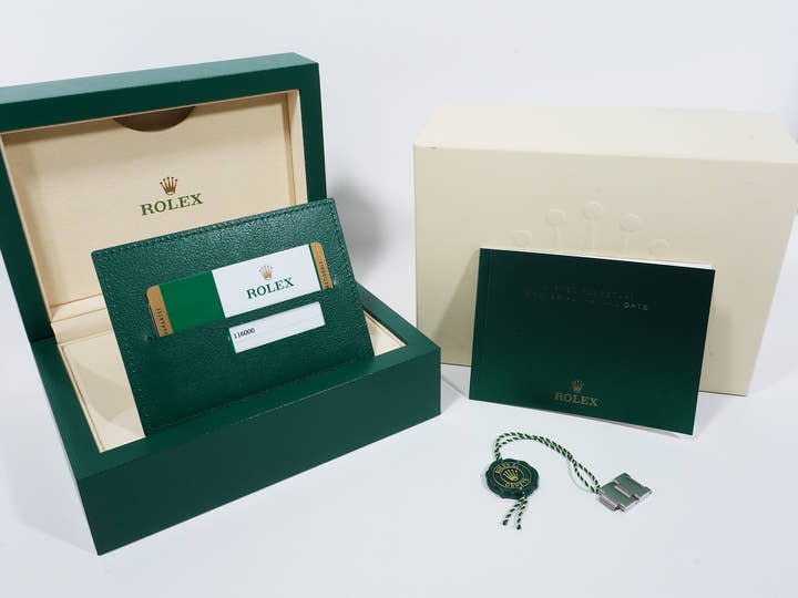 Rolex Oyster Perpetual 36 Ref. 116000 Stainless Steel White Dial Pre-owned jyqt2qrk