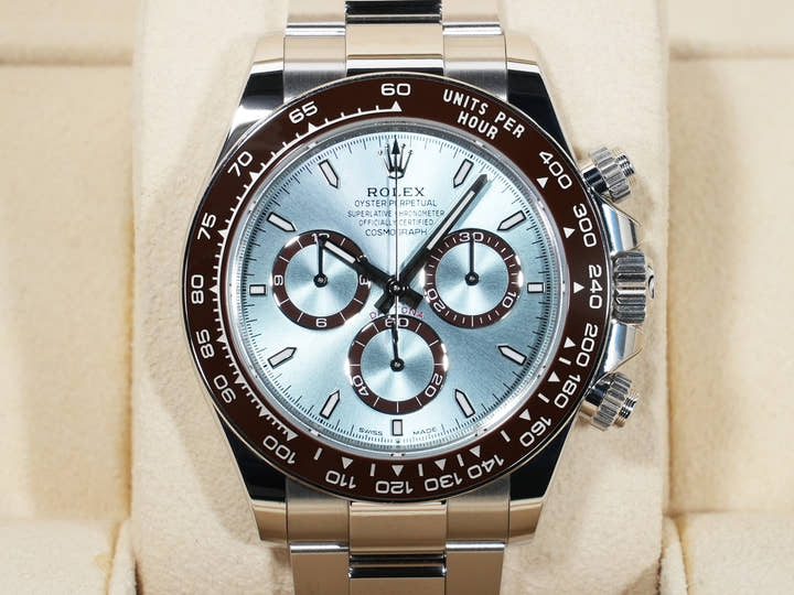 Rolex Daytona Ref. 126506 Platinum Ice Blue Dial Pre-Owned cy2uux4d