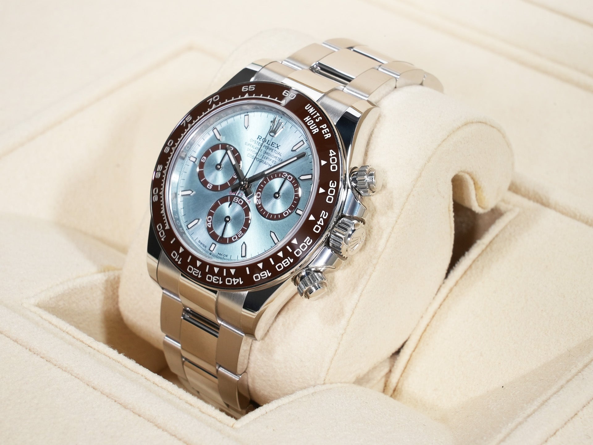 Rolex Daytona Ref. 126506 Platinum Ice Blue Dial Pre-Owned cy2uux4d