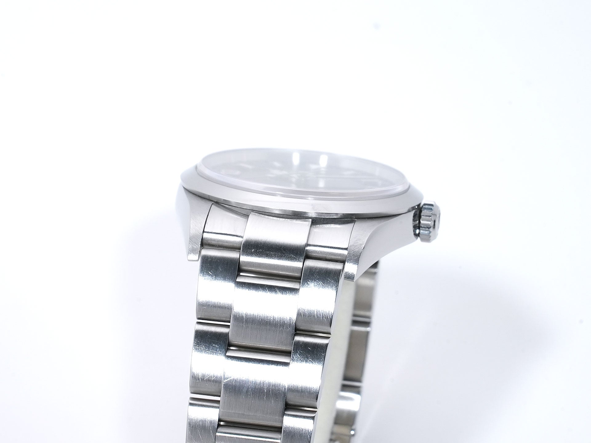 Rolex Explorer I Ref.114270 Stainless Steel Black Dial Oyster Bracelet Used irgd7cqk