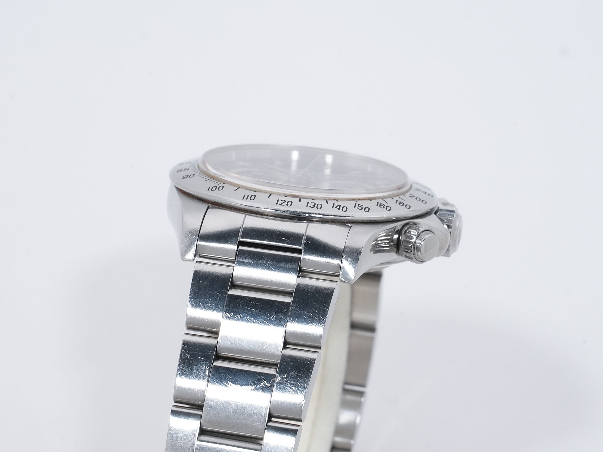 ROLEX Daytona El Primero Ref. 16520 Stainless Steel Black Dial Used fjrjzunh