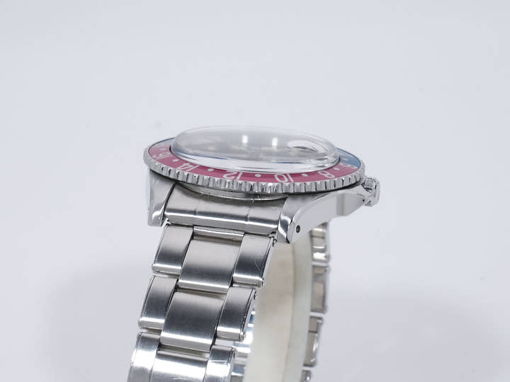 Rolex GMT-Master Ref. 1675 Stainless Steel Black Dial Oyster Bracelet Used rtevjywd