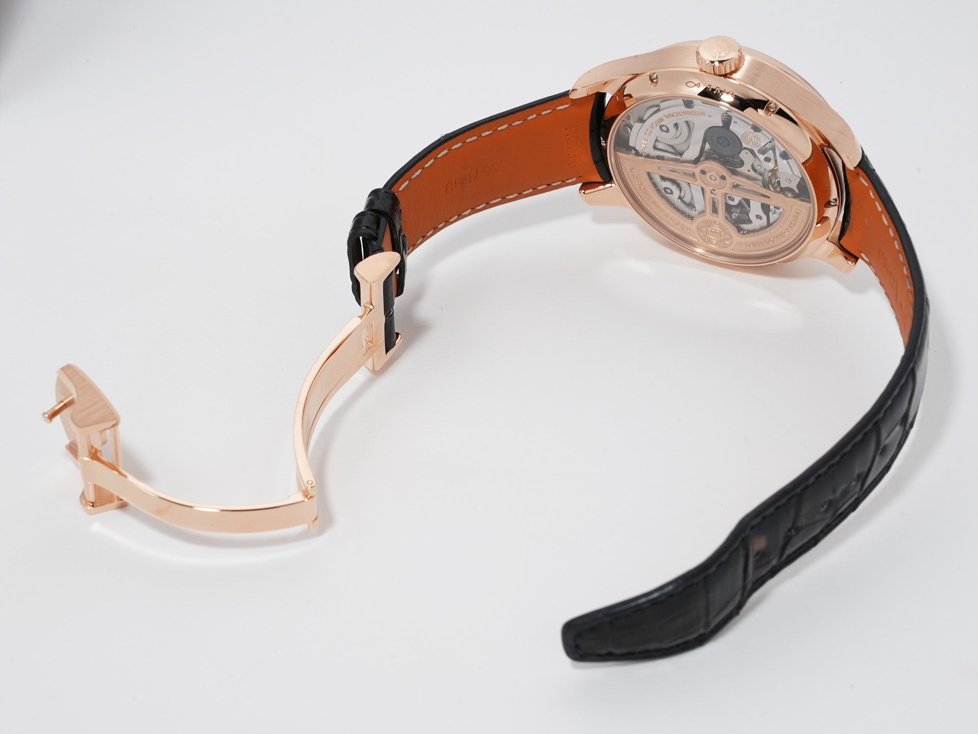 IWC Portugieser Perpetual Calendar Ref.IW503312 18 ct Armor Gold® Blue Dial Excellent Condition vg27qito