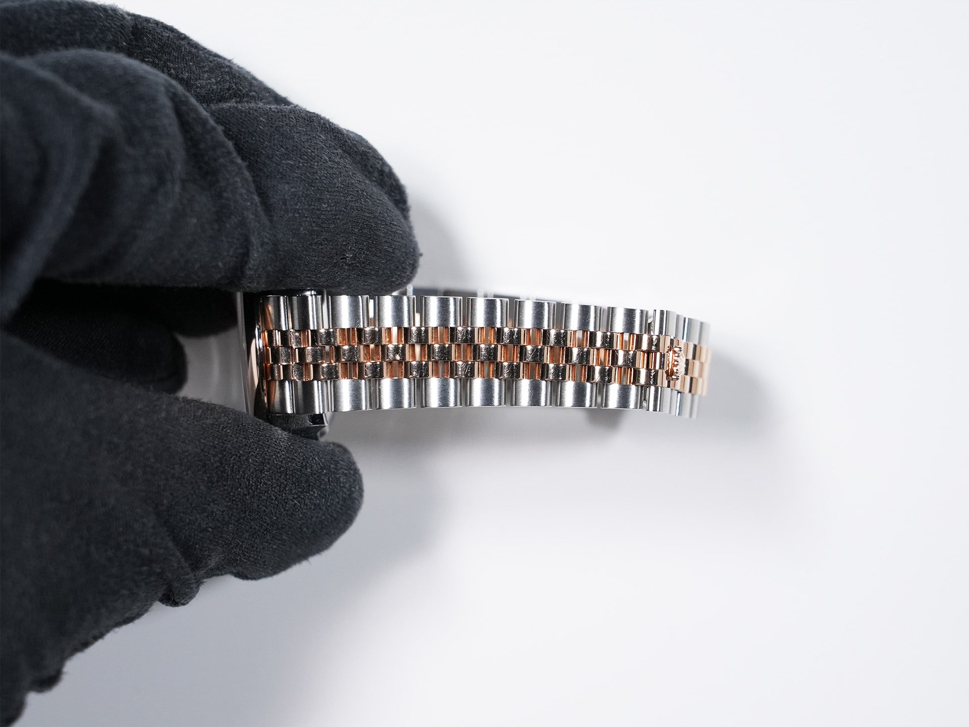 Rolex Datejust 28 Ref. 279161 Stainless Steel/Everose Gold Diamond-Set Rosé Dial Used rpjt2mpz