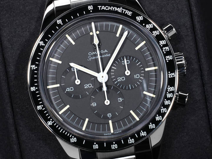 Omega Speedmaster Calibre 321 Chronograph 39.7MM Ref.311.30.40.30.01.001 Stainless Steel Black Dial Unused zq32g6i7
