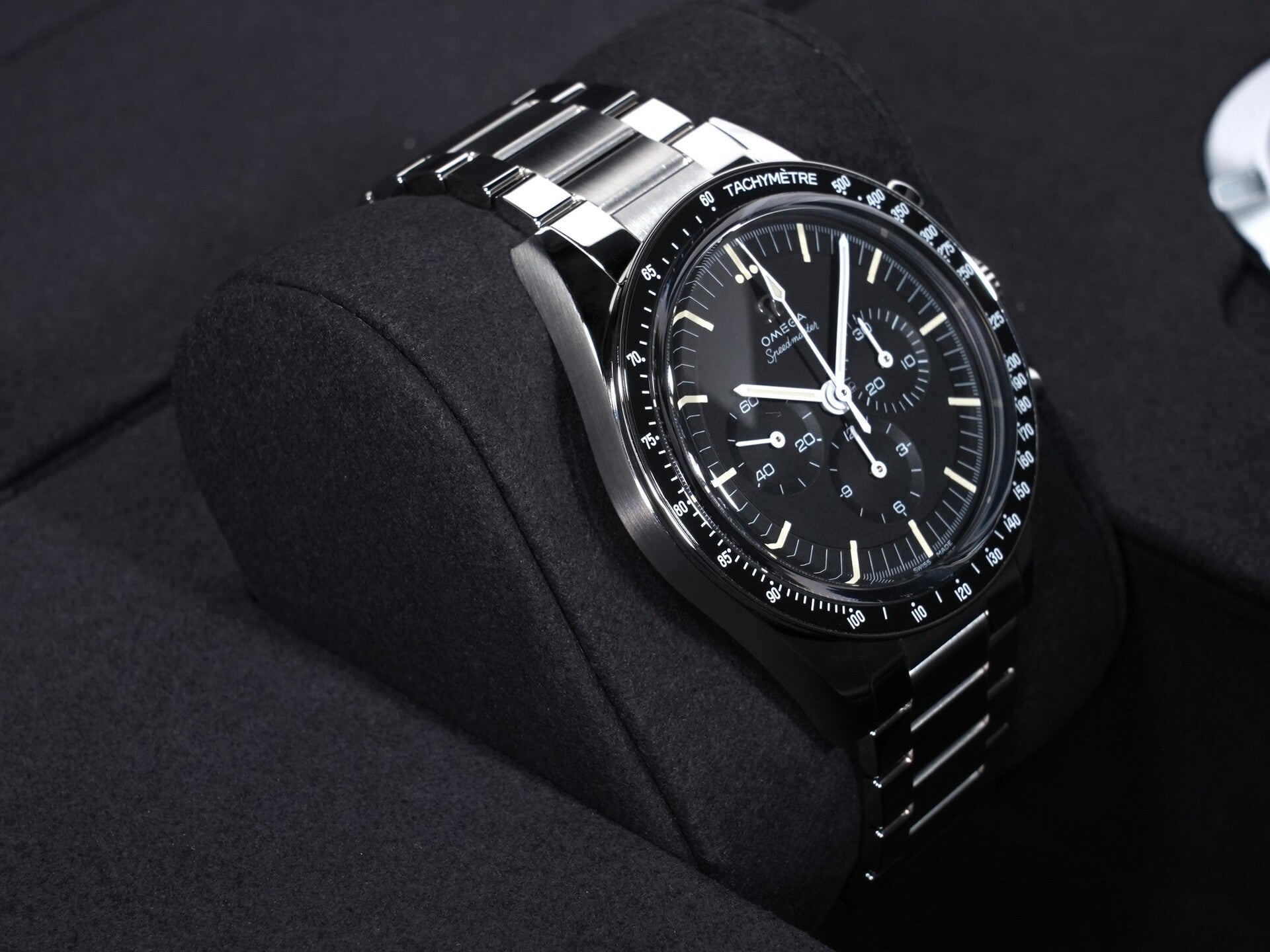 Omega Speedmaster Calibre 321 Chronograph 39.7MM Ref.311.30.40.30.01.001 Stainless Steel Black Dial Unused zq32g6i7