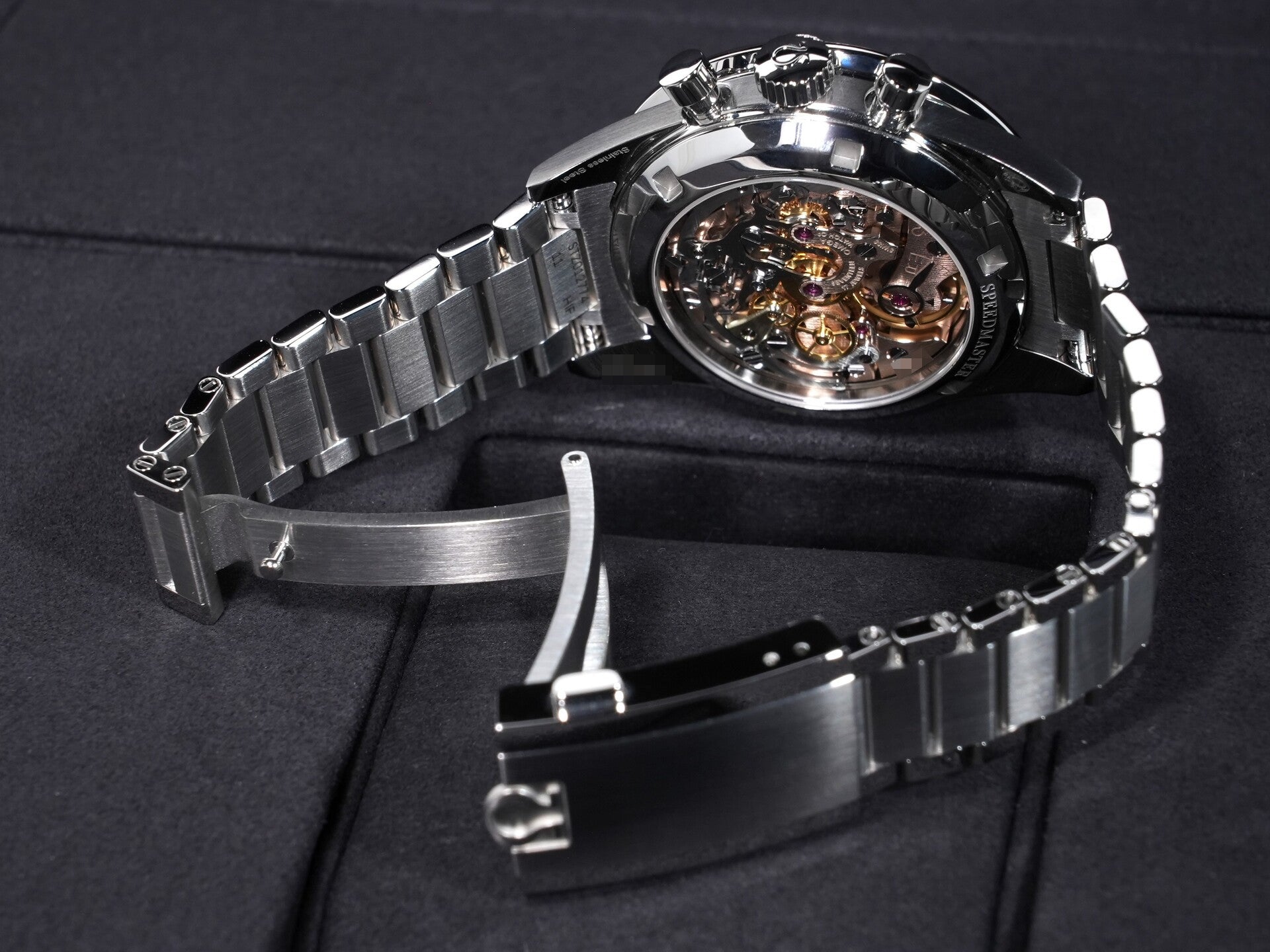 Omega Speedmaster Calibre 321 Chronograph 39.7MM Ref.311.30.40.30.01.001 Stainless Steel Black Dial Unused zq32g6i7