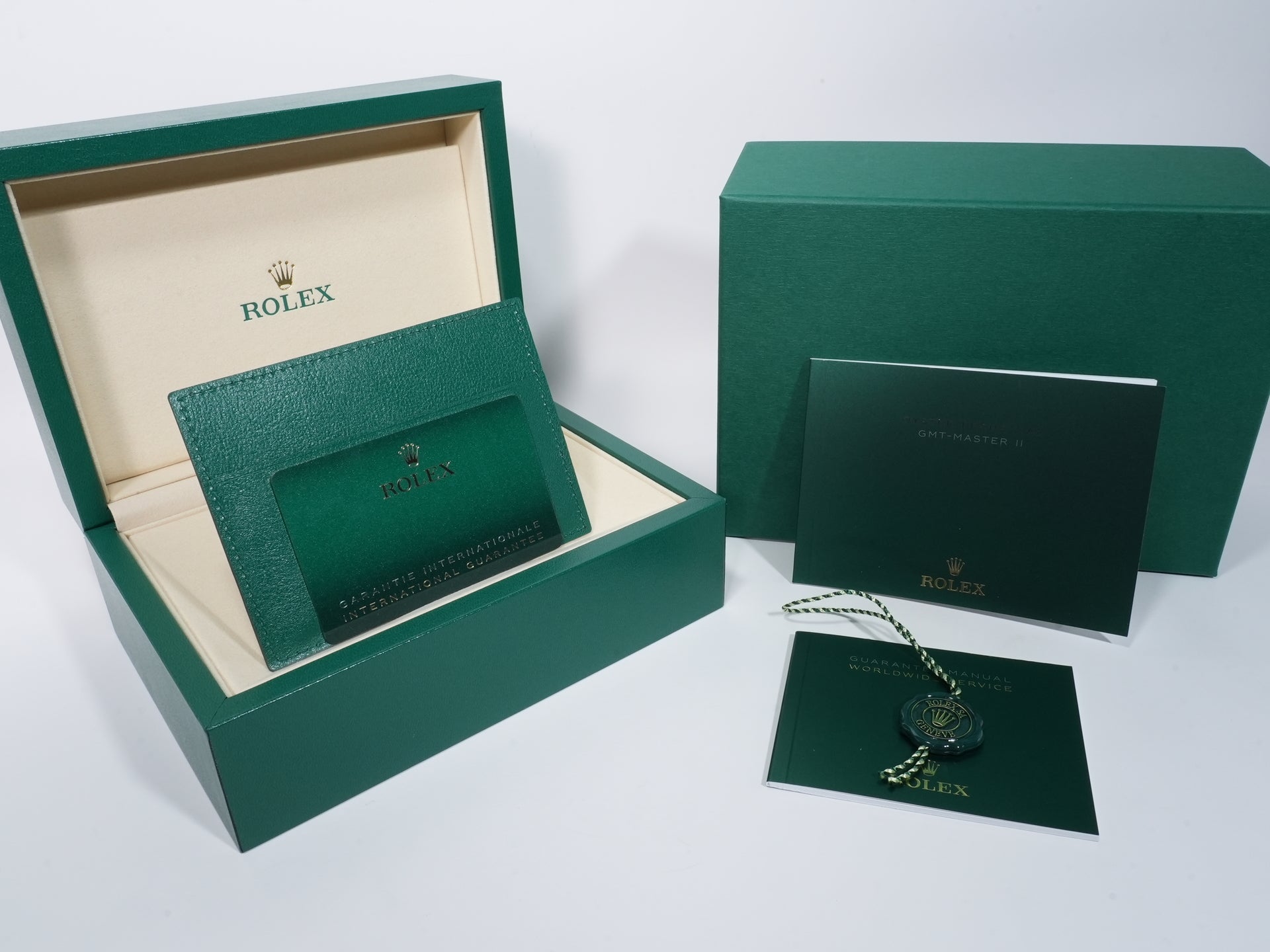 Rolex GMT-Master II Ref. 126710GRNR Stainless Steel Black Dial Jubilee Bracelet Unused fqa42ozo