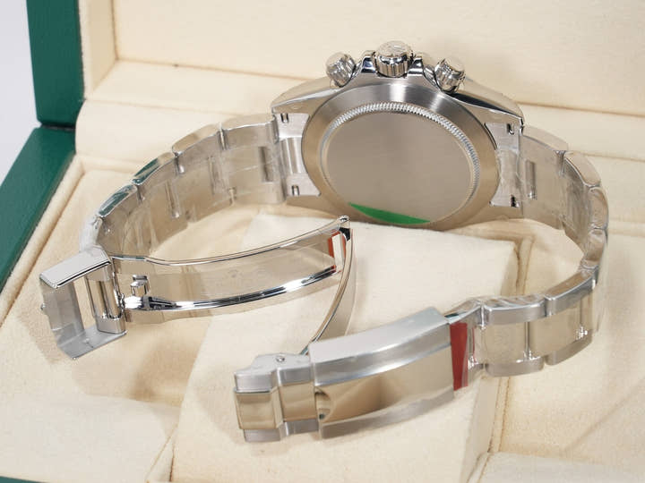 Rolex Daytona Ref. 116520 Stainless Steel White Dial Unused vi68njna