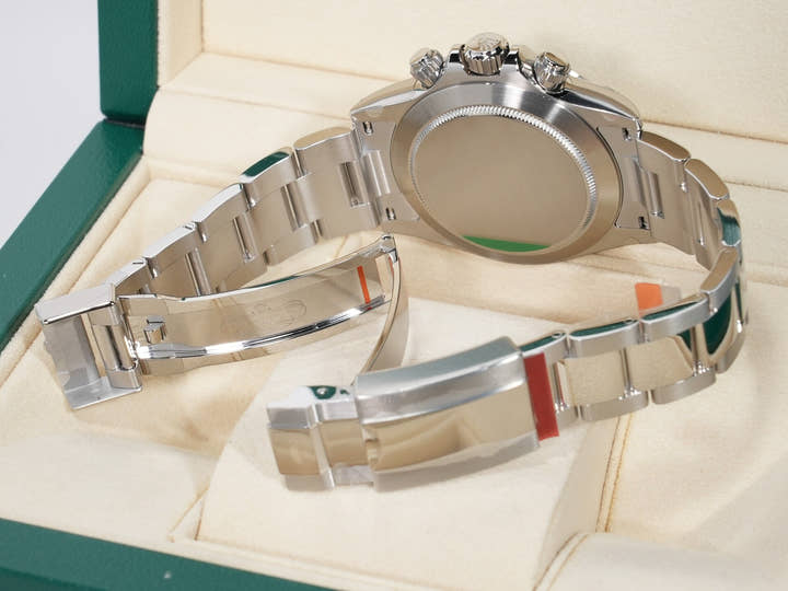 Rolex Daytona Ref. 116520 Stainless Steel Black Dial Unused akb6ubxw