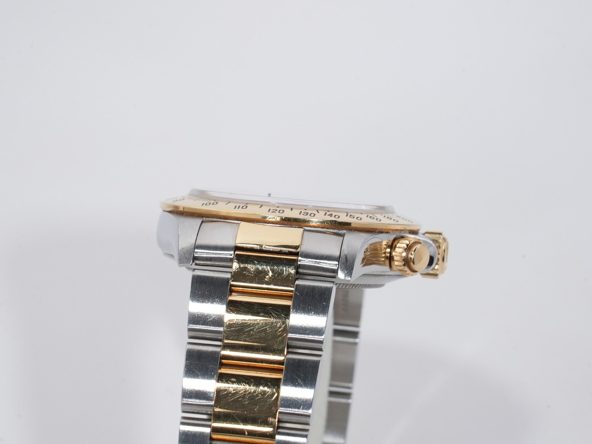 Rolex Daytona El Primero Ref. 16523 Stainless Steel/Yellow Gold Champagne Dial Excellent Condition cf7ts7ai