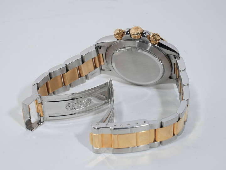 Rolex Daytona El Primero Ref. 16523 Stainless Steel/Yellow Gold Champagne Dial Excellent Condition cf7ts7ai