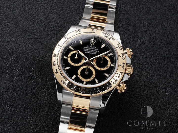 Rolex Daytona Ref. 126503 Stainless Steel/Yellow Gold Black Dial Excellent Used e77xatfb