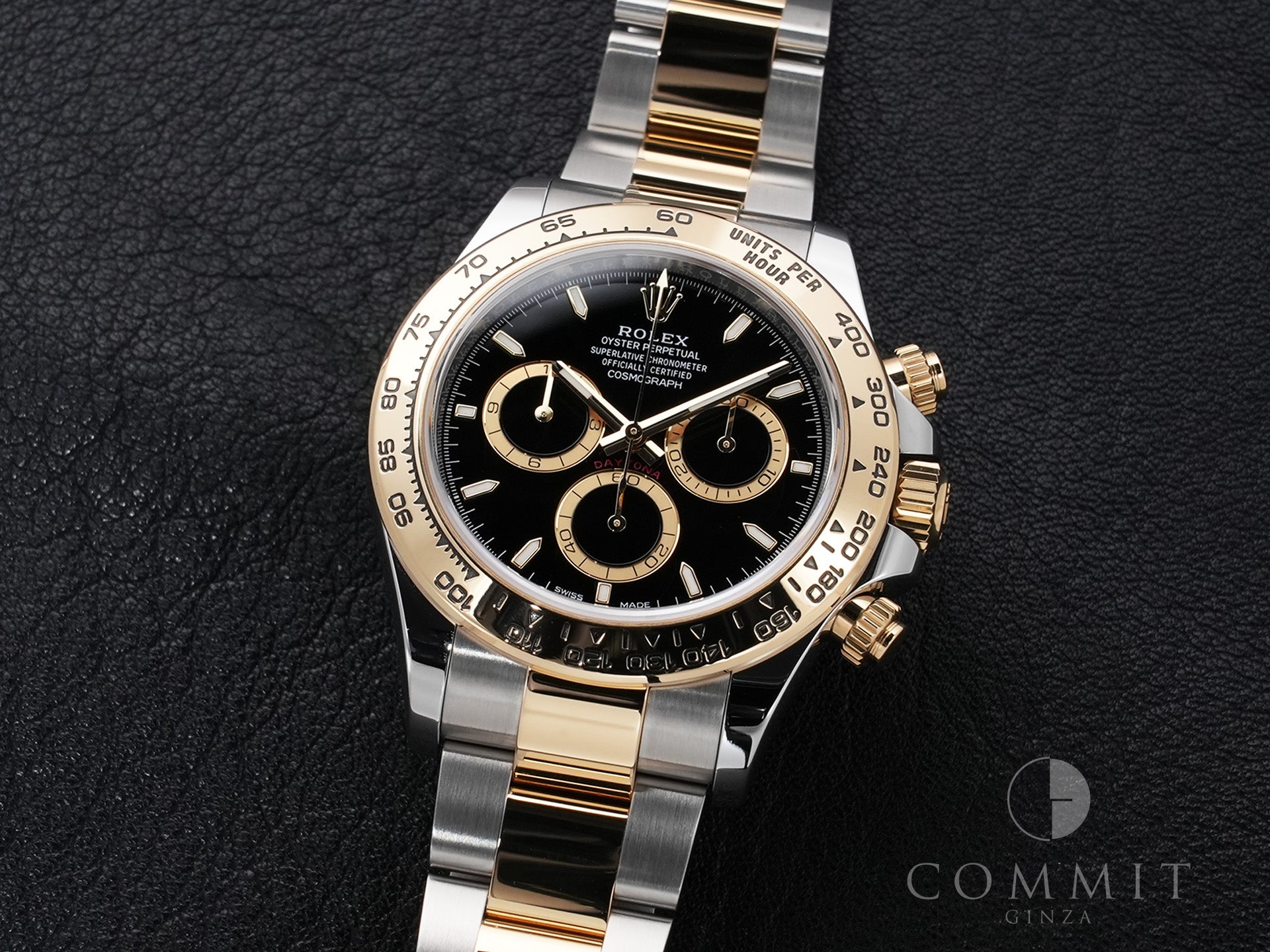 Rolex Daytona Ref. 126503 Stainless Steel/Yellow Gold Black Dial Excellent Used e77xatfb