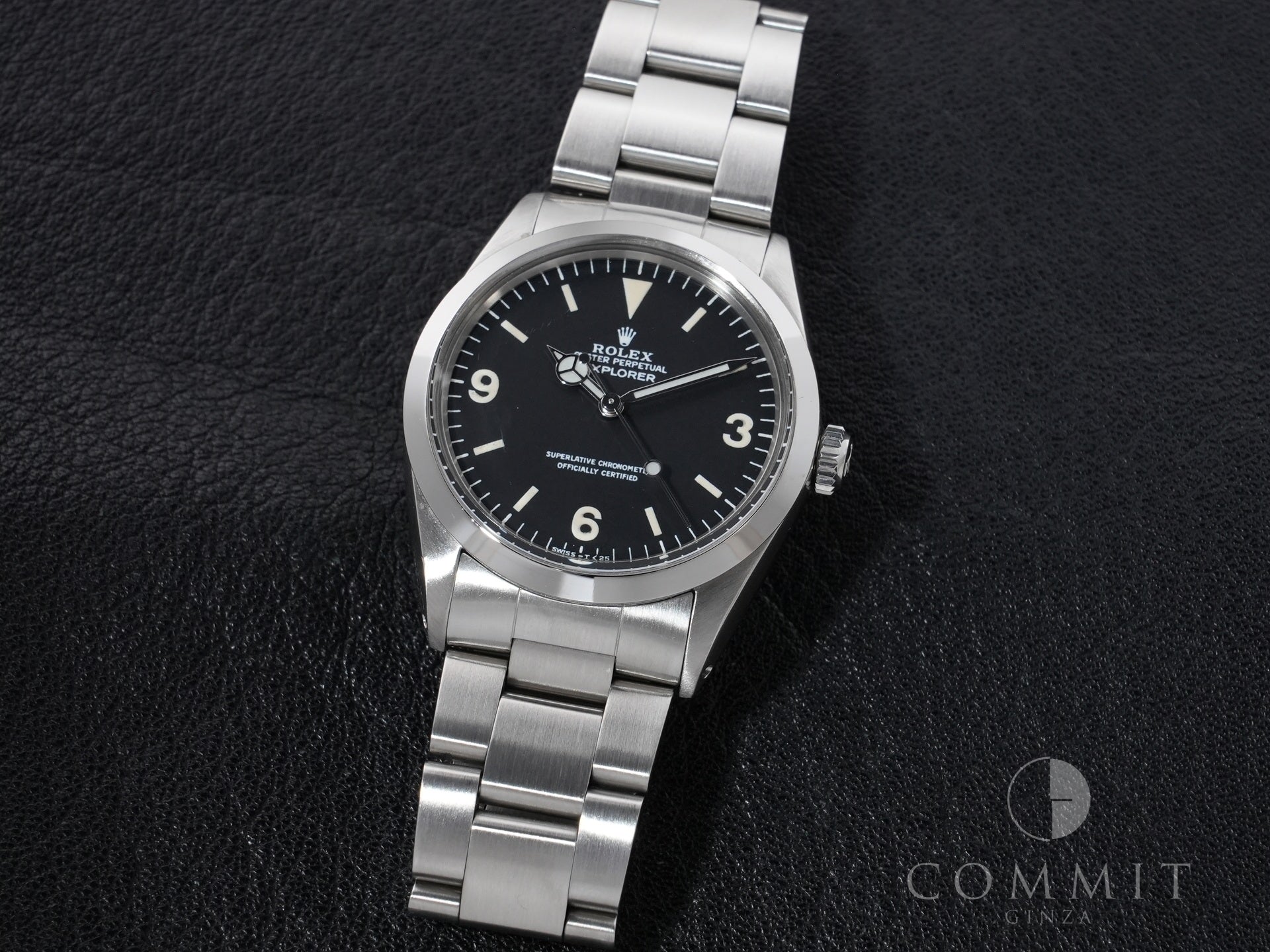 ROLEX Explorer I Ref. 1016 Stainless Steel Black Dial Excellent Used Condition bk5om2ce