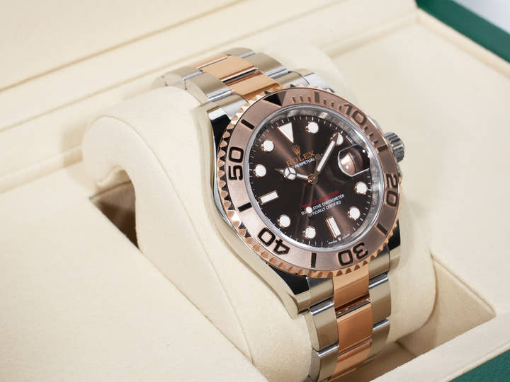 Rolex Yacht-Master 40 Ref.126621 Stainless Steel/Everose Gold Chocolate Dial Used bdwhgii7