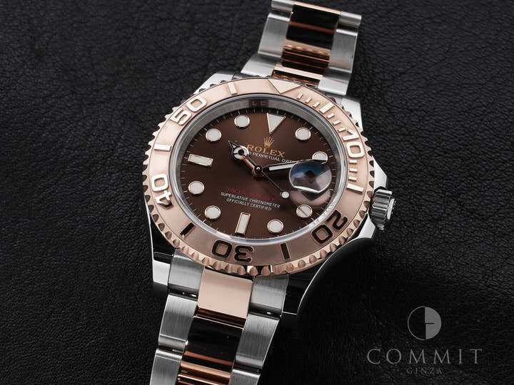 Rolex Yacht-Master 40 Ref.126621 Stainless Steel/Everose Gold Chocolate Dial Used bdwhgii7