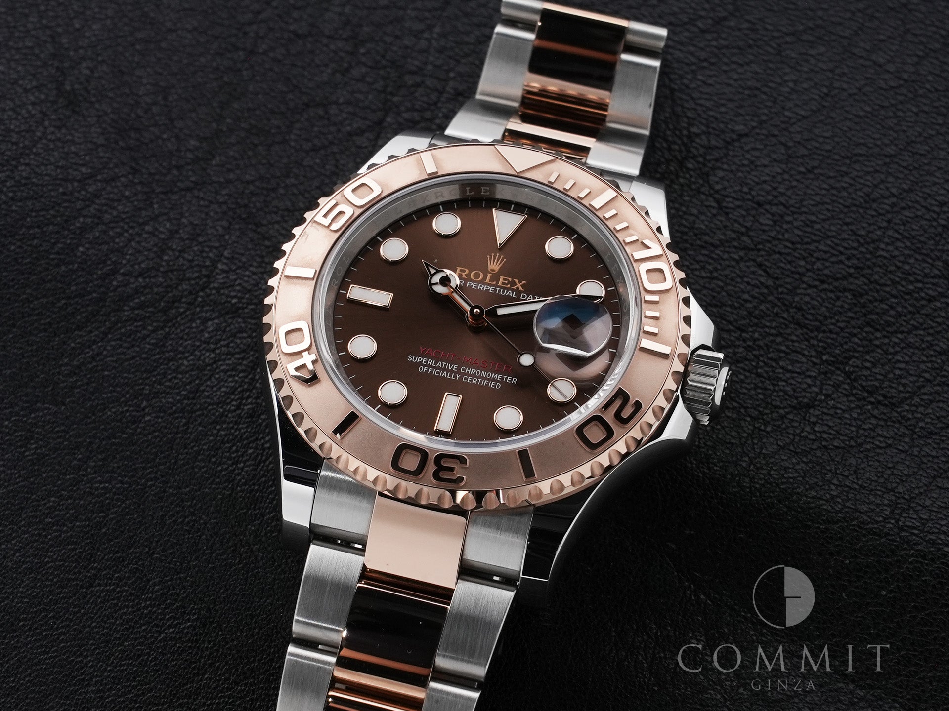Rolex Yacht-Master 40 Ref.126621 Stainless Steel/Everose Gold Chocolate Dial Used bdwhgii7