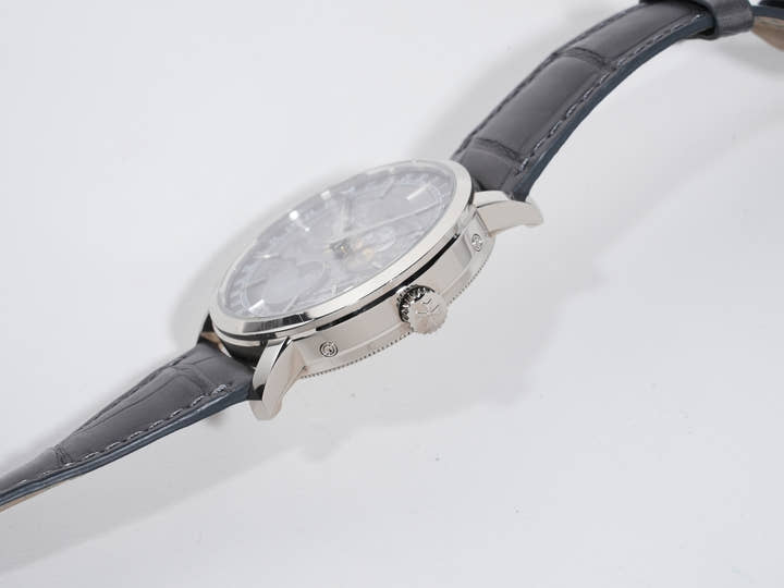 Vacheron Constantin Traditionnelle Complete Calendar Openface Ref. 4020T/000G-B655 White Gold Skeleton Dial Used w6intbgs