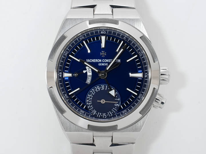 Vacheron Constantin Overseas Dual Time Ref. 7900V/110A-B334 Stainless Steel Blue Dial Used mjfsp6mi