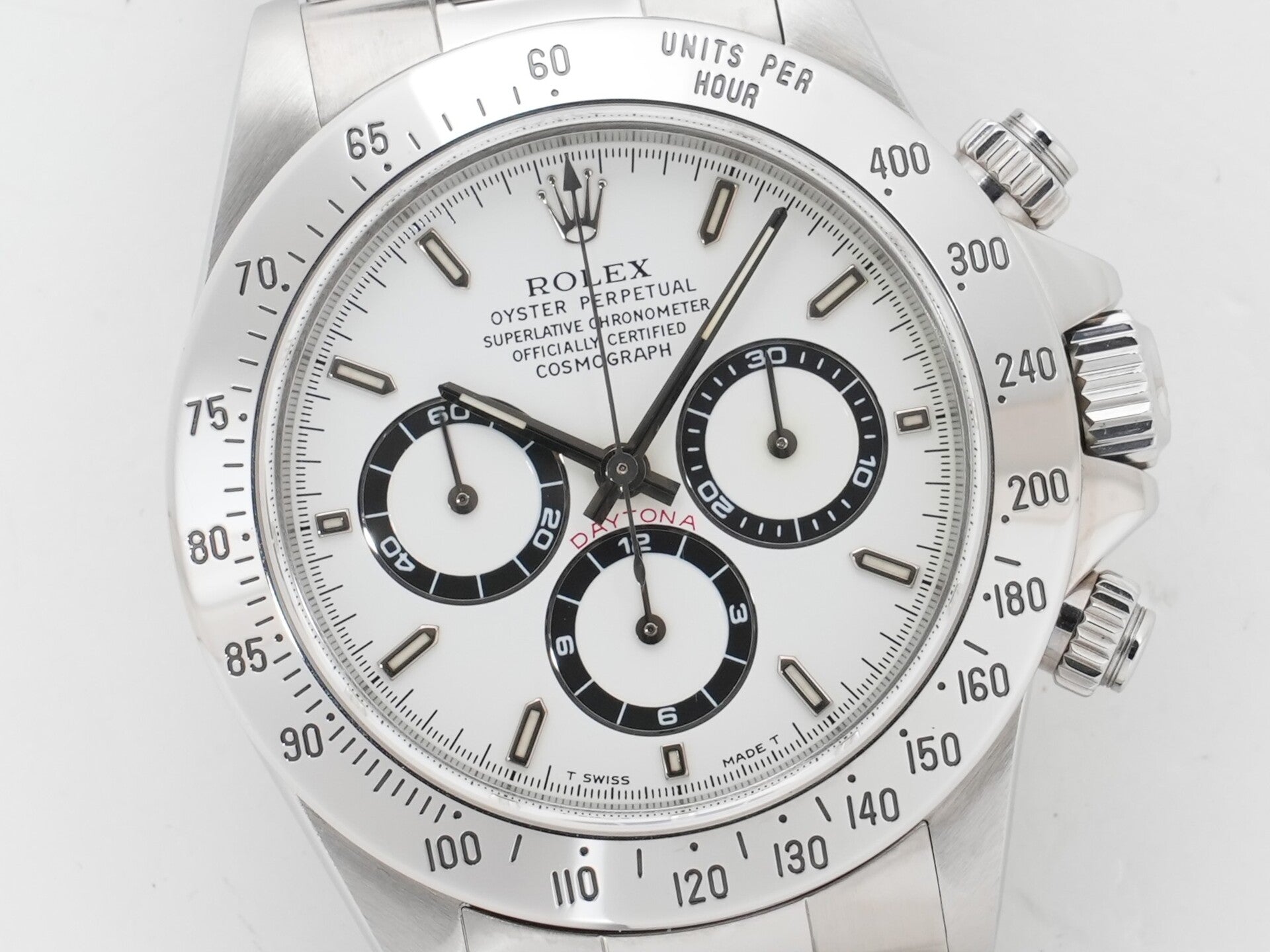 Rolex Daytona El Primero Ref. 16520 Stainless Steel White Dial Used m5meuvhe
