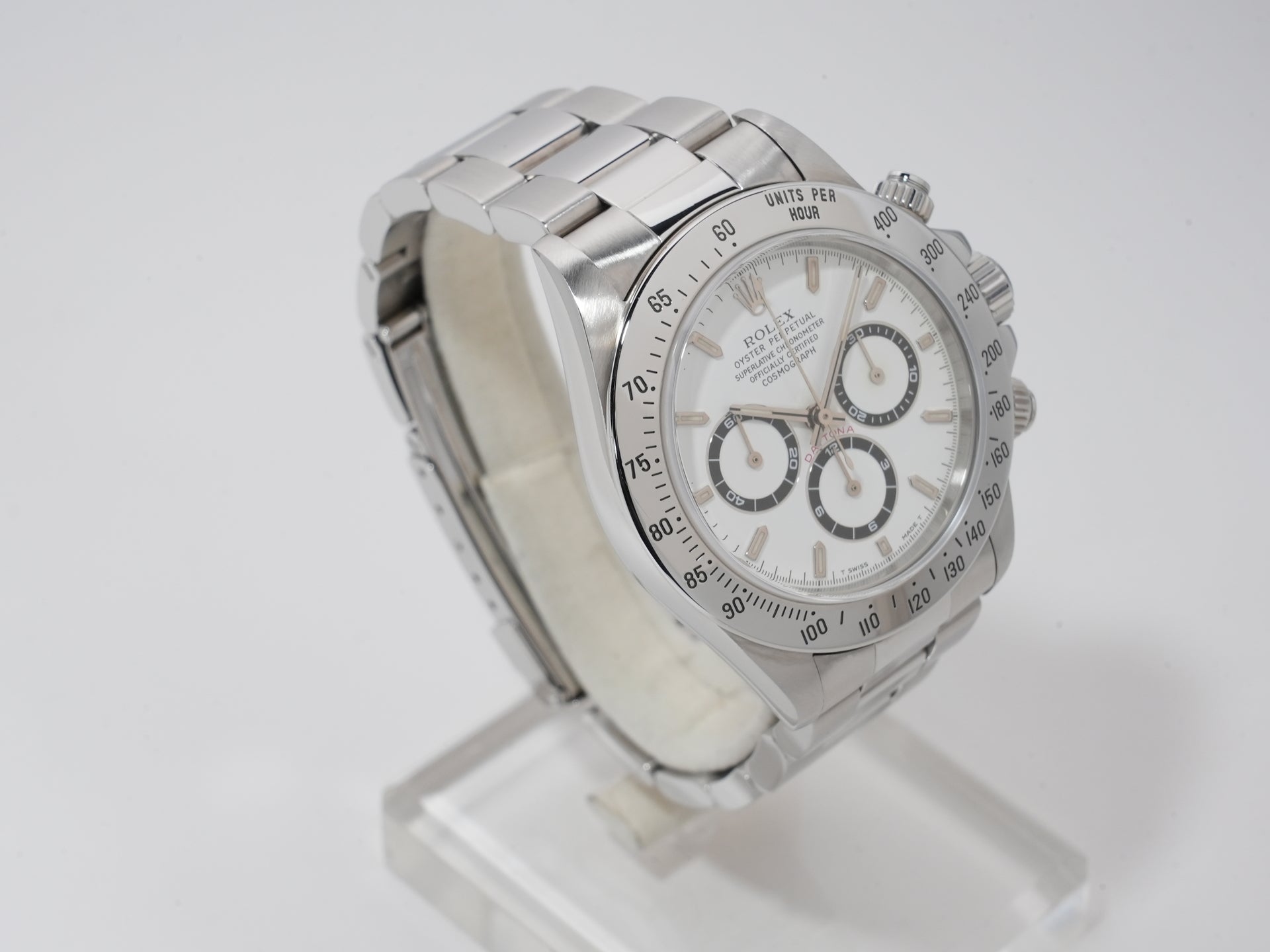 Rolex Daytona El Primero Ref. 16520 Stainless Steel White Dial Used m5meuvhe