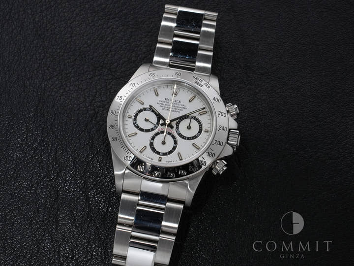 Rolex Daytona El Primero Ref. 16520 Stainless Steel White Dial Used m5meuvhe