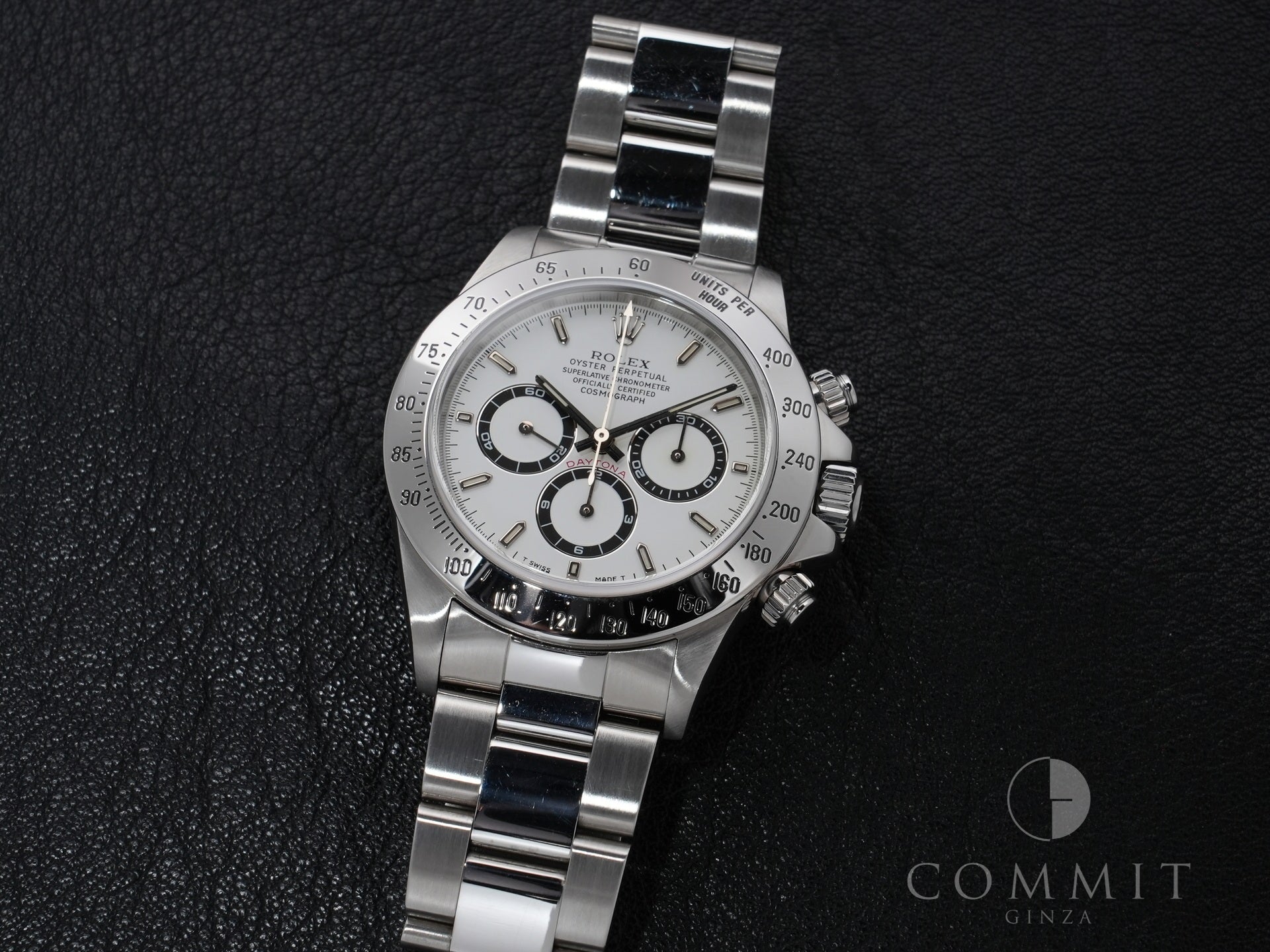 Rolex Daytona El Primero Ref. 16520 Stainless Steel White Dial Used m5meuvhe