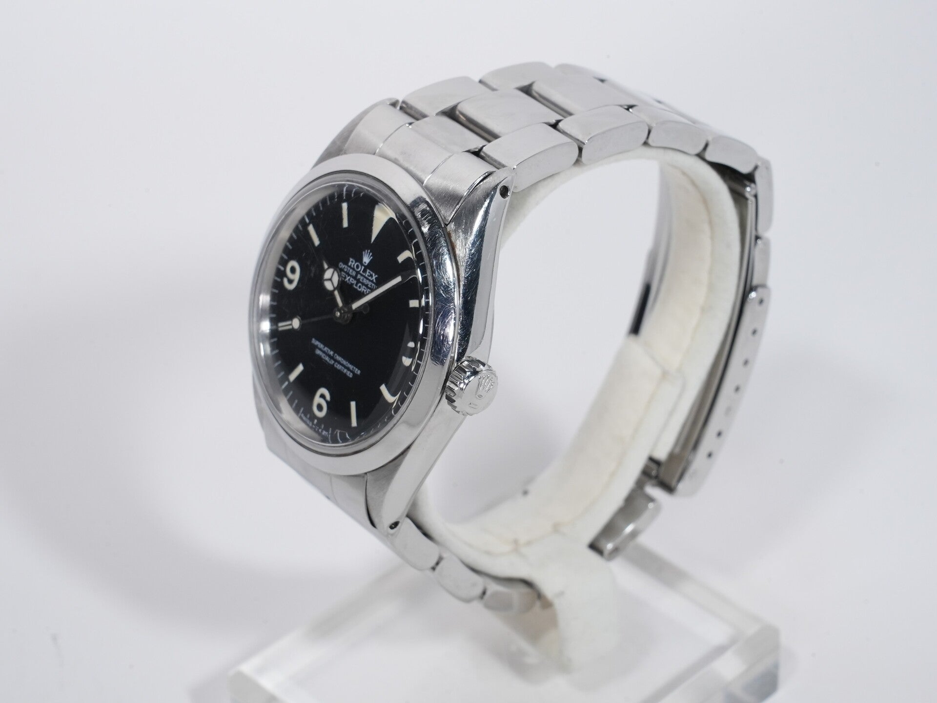 Rolex Explorer I Ref.1016 Stainless Steel Black Dial Used j5fduaua