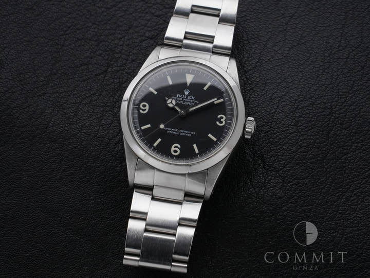 Rolex Explorer I Ref.1016 Stainless Steel Black Dial Used j5fduaua