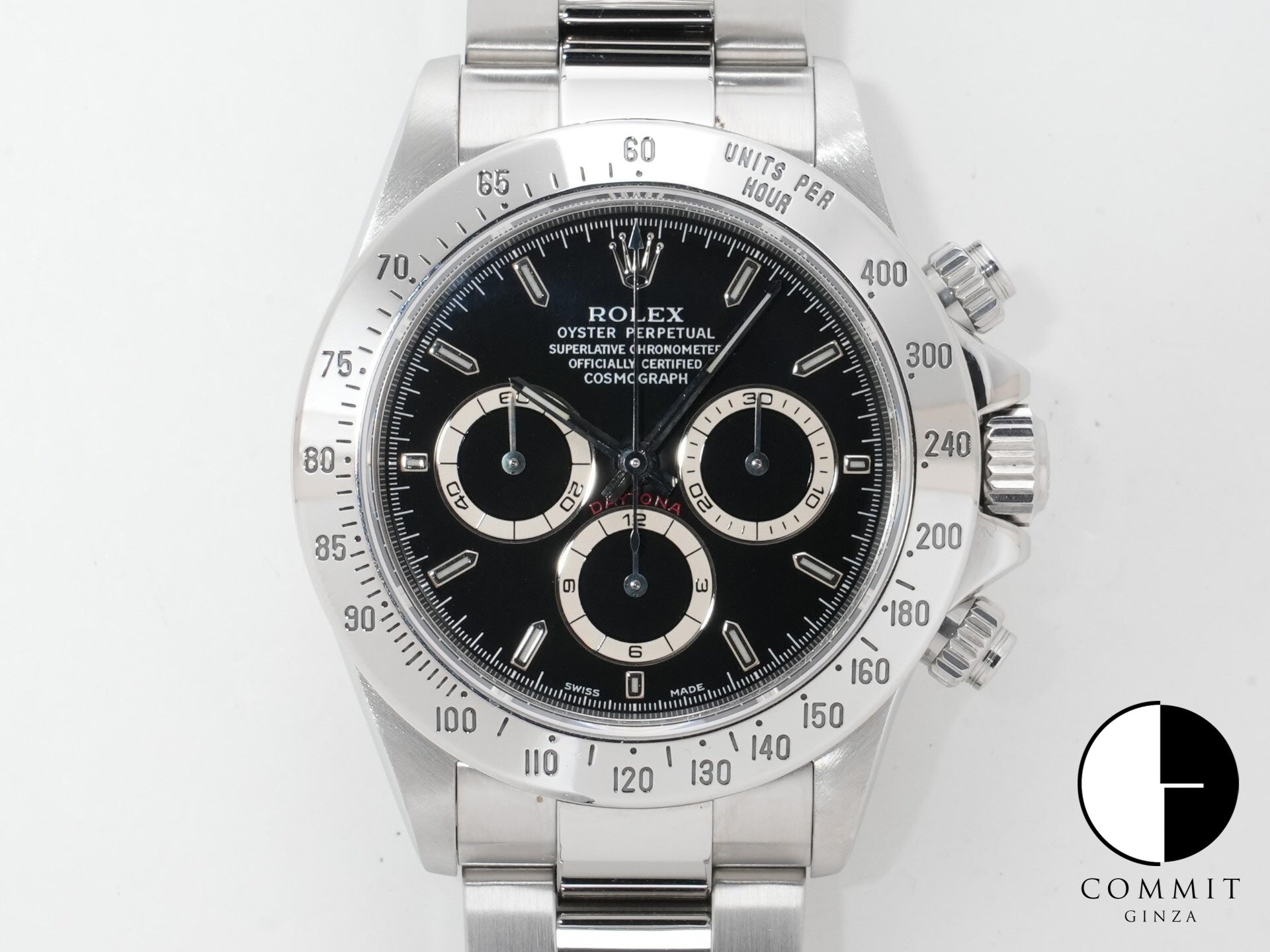 ロレックス デイトナ エルプリメロ Ref.16520 ステンレススチール ブラック文字盤 中古 hnhfd9t6