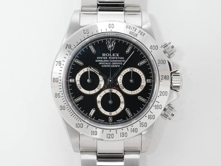 Rolex Daytona El Primero Ref. 16520 Stainless Steel Black Dial Used hnhfd9t6