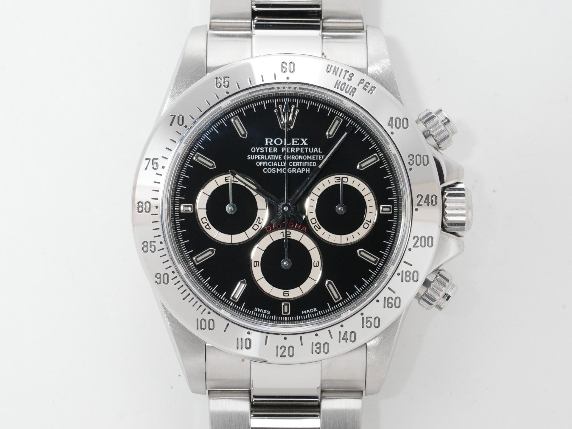 ロレックス デイトナ エルプリメロ Ref.16520 ステンレススチール ブラック文字盤 中古 hnhfd9t6