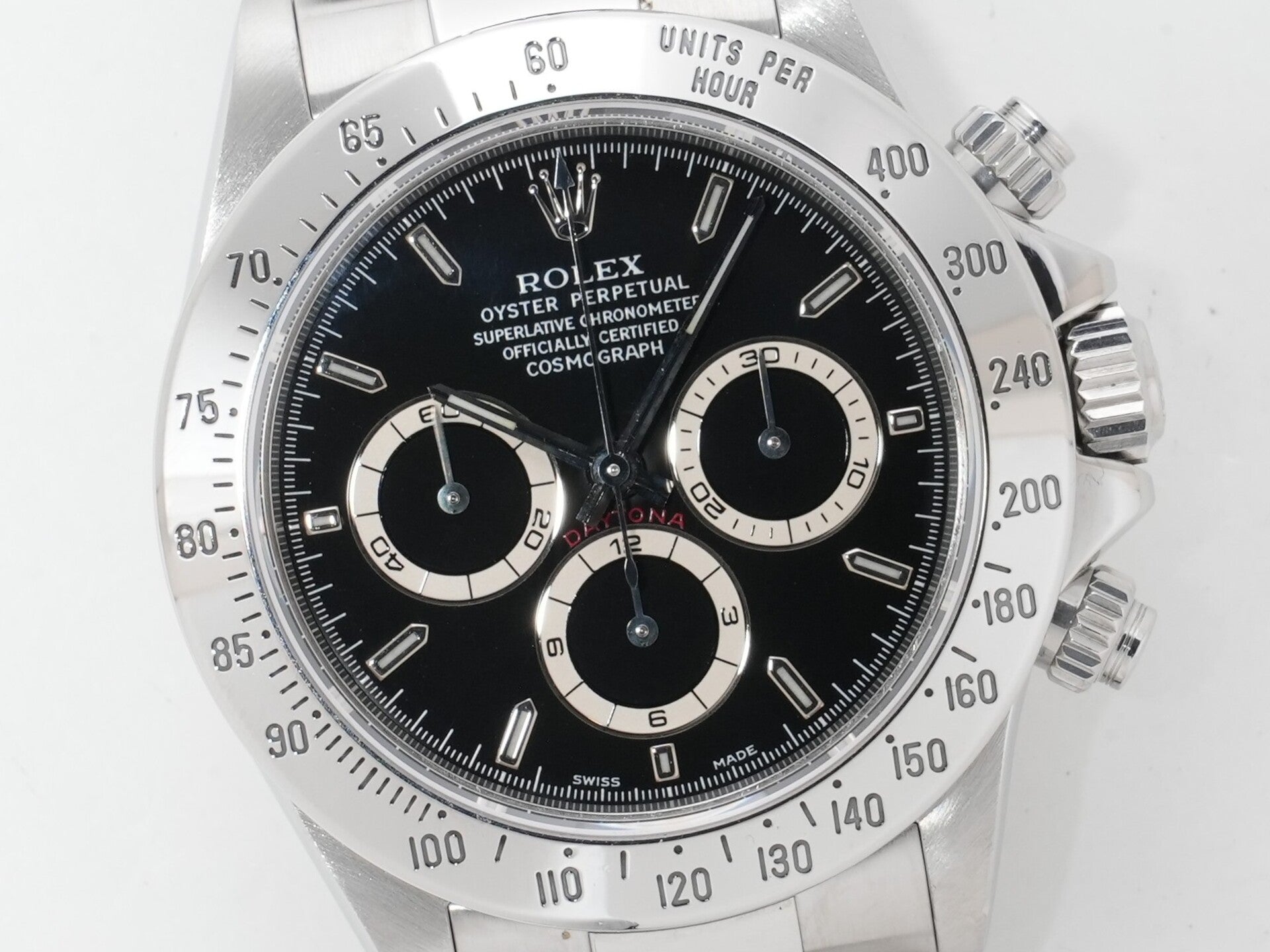 Rolex Daytona El Primero Ref. 16520 Stainless Steel Black Dial Used hnhfd9t6
